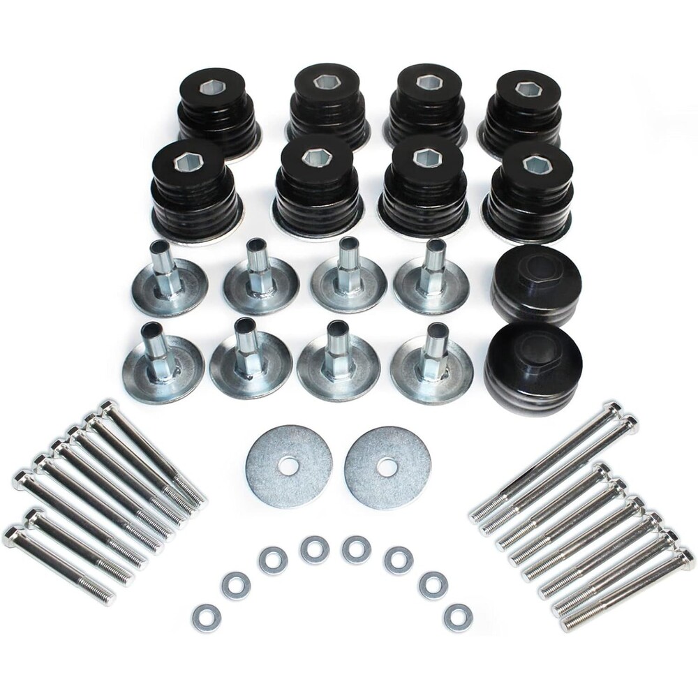 KF04058BK‎ Body Cab Bushing Kit, Polyurethane body mount